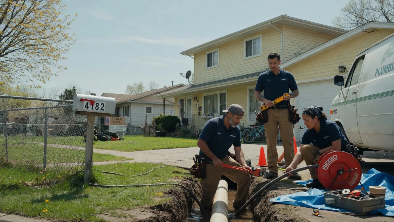 Gas Line Repair in Beldenville, WI near me